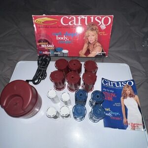 Vintage 1998 Richard Caruso Molecular Steam Hairsetting Hair Roller Curlers Work